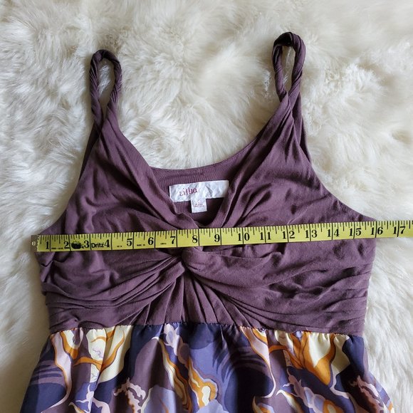 Anthropologie Lilka Silk Twist Detail Dress Medium - Picture 14 of 16